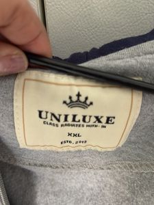 Grey Floral Sleeve Zip-Up Hoodie