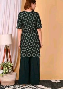 Kurta With Pallazo Pant &amp; Duppata