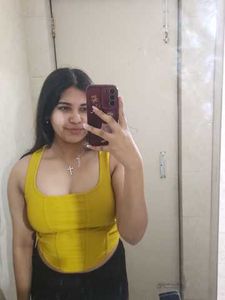 Yellow Corset Top