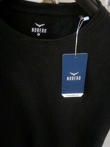 Black Basic T-Shirt Regular boxy fit