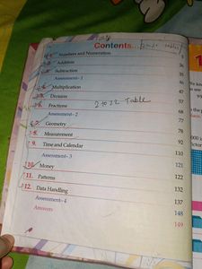 Class 3rd Mathematics Book NCERT 2023-24