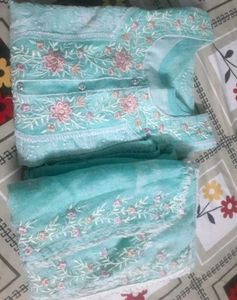 Organza Kurta Set (All Done)