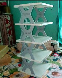 Shoe Rack 5 Layer Foldable 😲