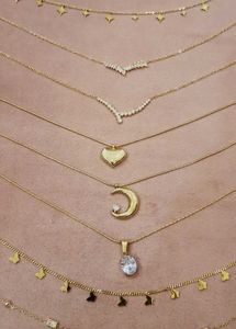 Gold Layered Necklace Set