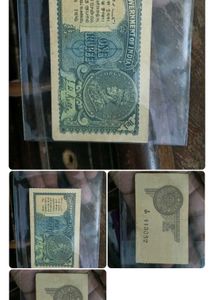 Vintage 1935 One Rupee Note
