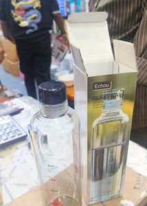 Glass Water Bottle