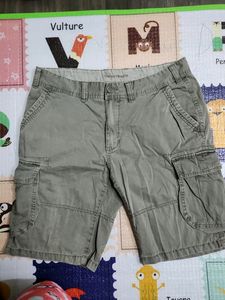 Charles Vogele Cotton Cargo Shorts For Men