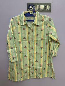 Striped Floral Shirt