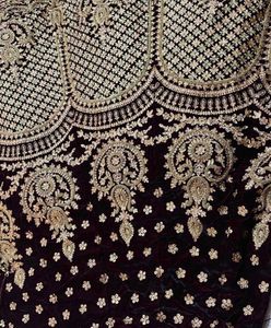 Velvet Heavy Lehenga