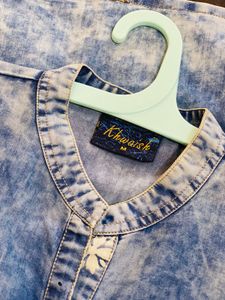 Kwaish Denim Style Kurta