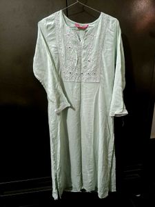 Elegant Embroidered Kurta
