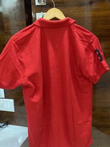 Us Polo New Red Tshirt Men
