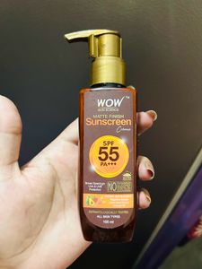 Wow Spf 50 PA+++ Sunscreen
