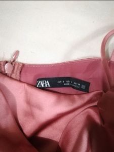‼️Price Drop‼️Zara Corsetry Slip Satin Dress