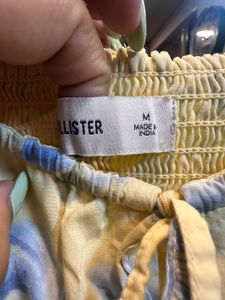 NWT Hollister Sofia Button Front Mini Dress