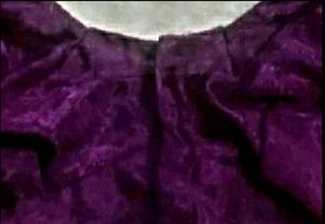 Purple Color Satin Silk Blouse