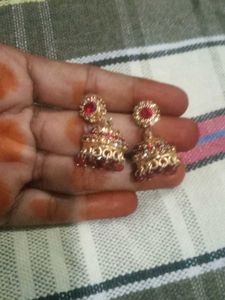 Red Earring 💌🦋