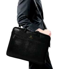 Arista Vault Fingerlock Smart Leather Laptop Ba