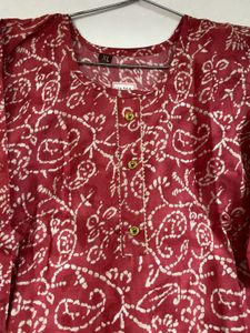 Bandhai Kurti For Woman And Girls