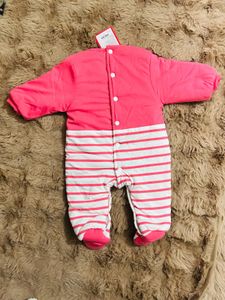 Babyhug Female Winter Wear Onesies &amp; Romper PINK