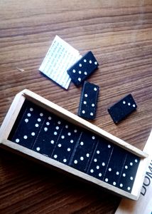 Wooden Domino Set