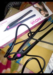 &#34;NOVA&#34; Pro Shine Hair Straightener 💗🖤