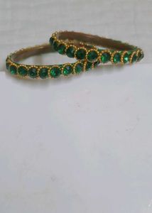 💚 Green Stone Bangles 💚