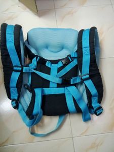 Chinmay Kids Baby Carrier Black &amp; Sky Blue