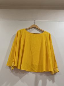 Attractive Yellow Butterfly Type Top