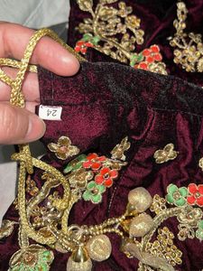 Girls Embroidered Lehenga Choli