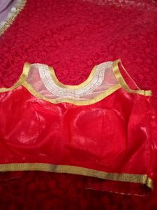 Red Saree