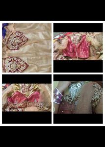 Lehenga Style Saree With Blouse