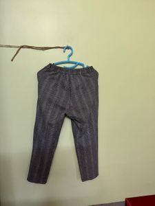 Plaid Pull-On Pants
