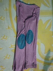 Mauve Long Sleeve V-Neck Tee