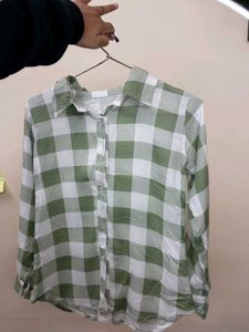 Green Checkered Shirt