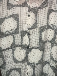 Patterned Short Sleeve Shirt