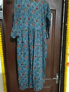 Floral Print Kurta