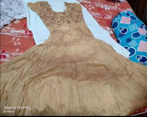 Pure Cotton Anarkali Dress