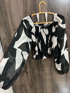 Chic Off-Shoulder Blouse