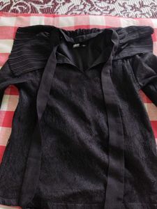 Black Lace Top