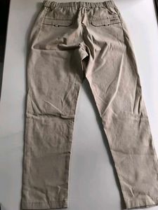 Casual Beige Pants