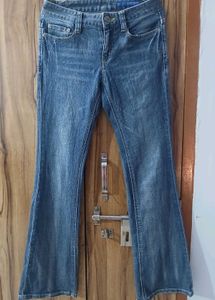 Distressed Denim Jeans