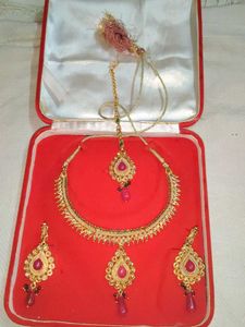 Jewellery Set with tika 💫
