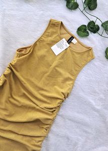 H&amp;M Glittery Drawstring Dress
