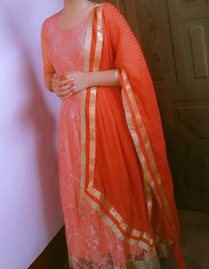 Pink Ethanic Wear Gown 💗