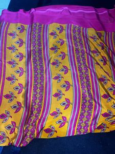Crepe Yellow &amp; Pink