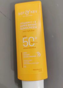 Vitamin C +E super bright sunscreen