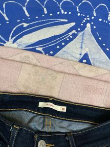 Streachble Dark Blue Denim