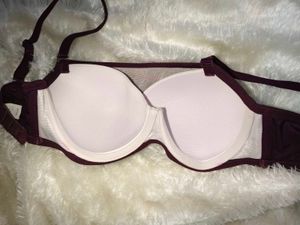Lace Maroon Bra 34 C