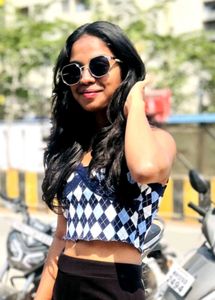 Argyle Crop Top